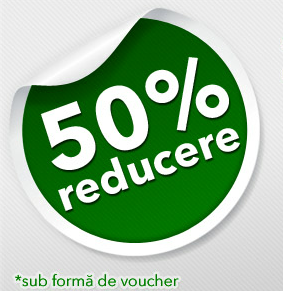 50% reducere la carti